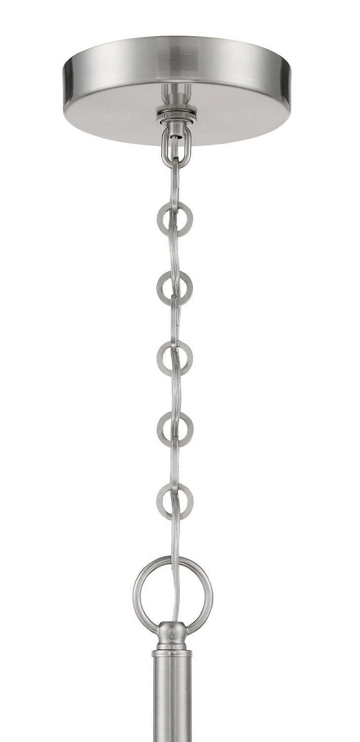 Craftmade 12 Light Pendant from the Museo collection in Brushed Polished Nickel finish