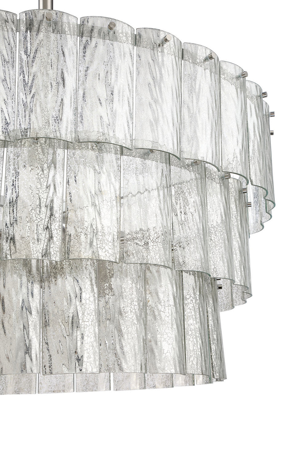 Craftmade 12 Light Pendant from the Museo collection in Brushed Polished Nickel finish