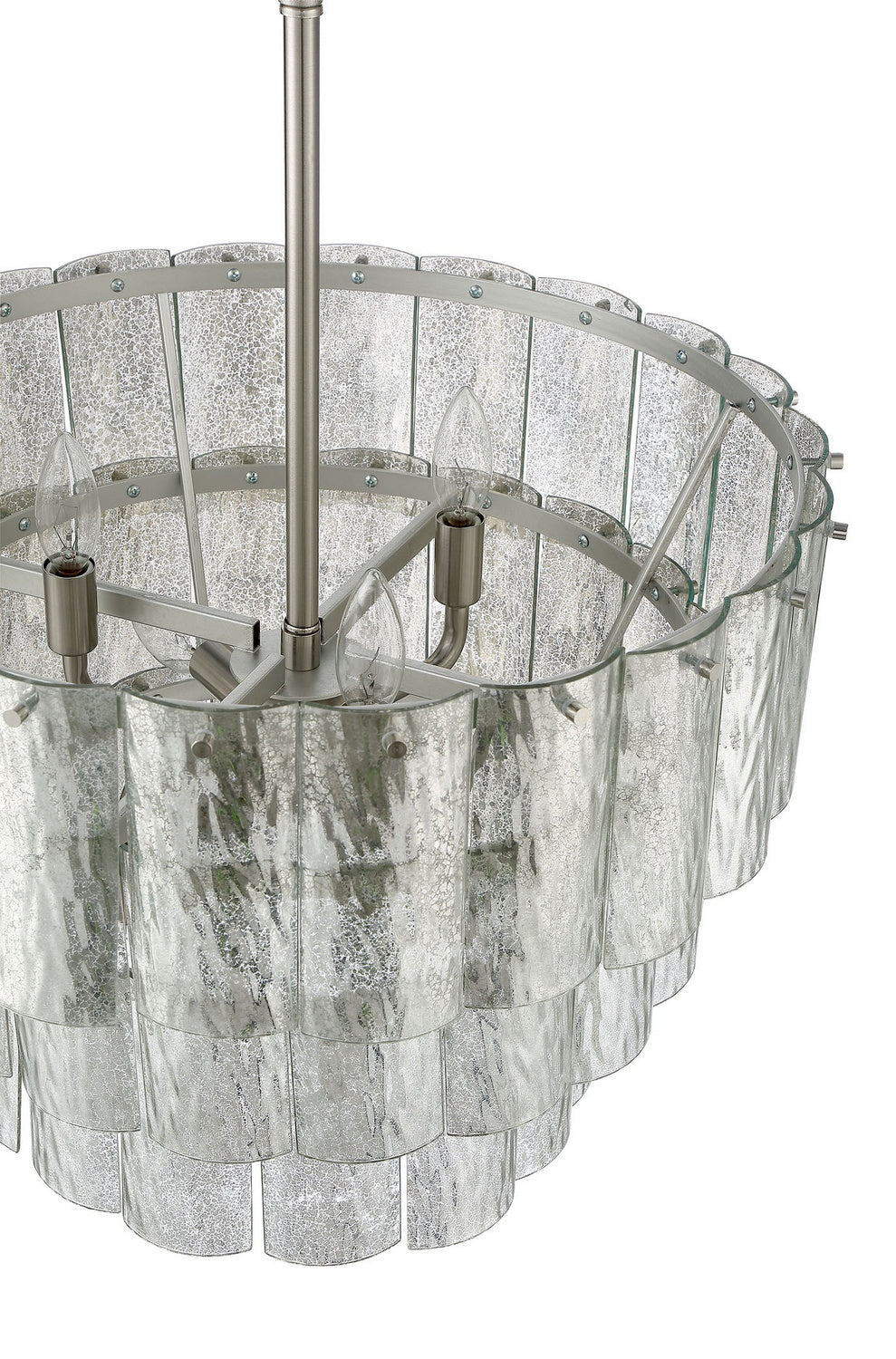 Craftmade Nine Light Pendant from the Museo collection in Brushed Polished Nickel finish