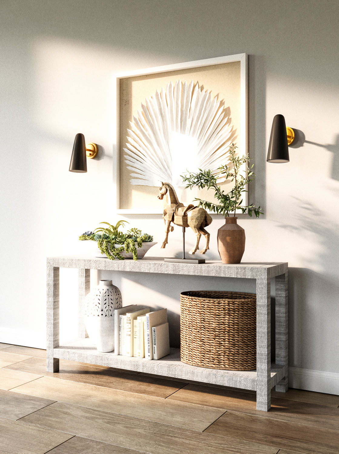 Alora One Light Vanity from the Daniel collection in Aged Gold/Matte Black finish