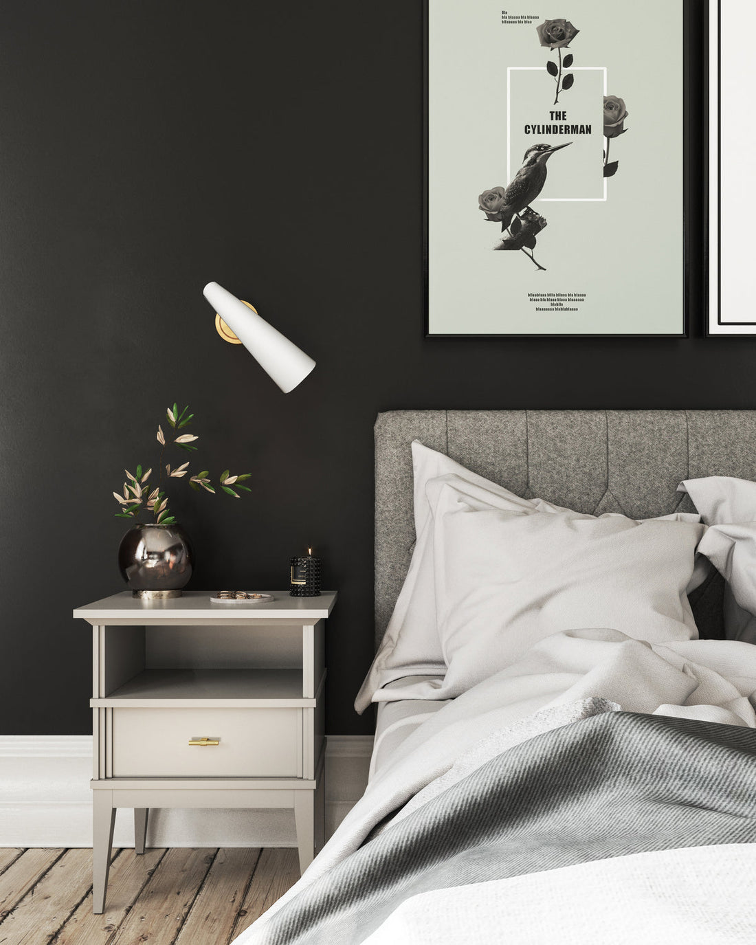 Alora One Light Vanity from the Gabriel collection in Aged Gold/White finish