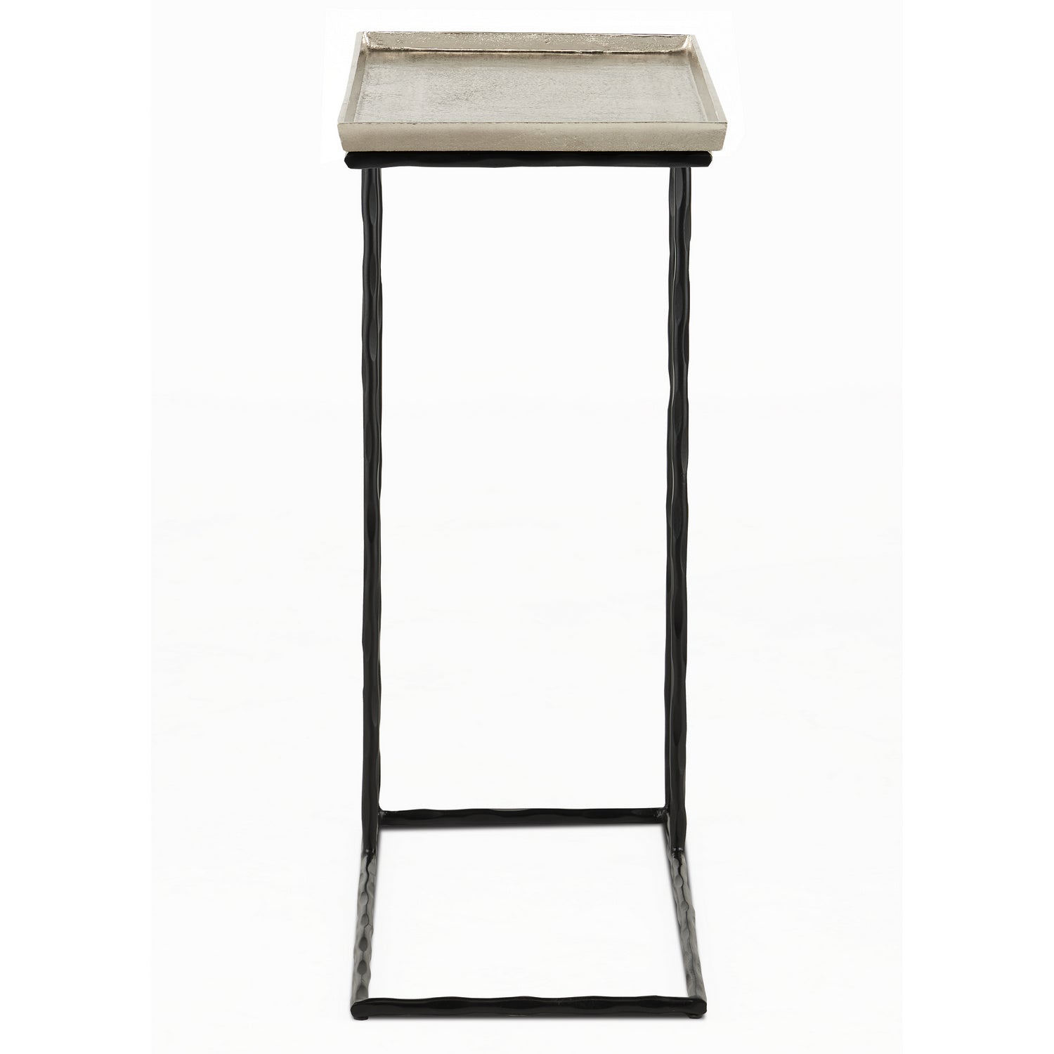 Currey and Company Table from the Boyles Collection collection in Nickel/Black finish