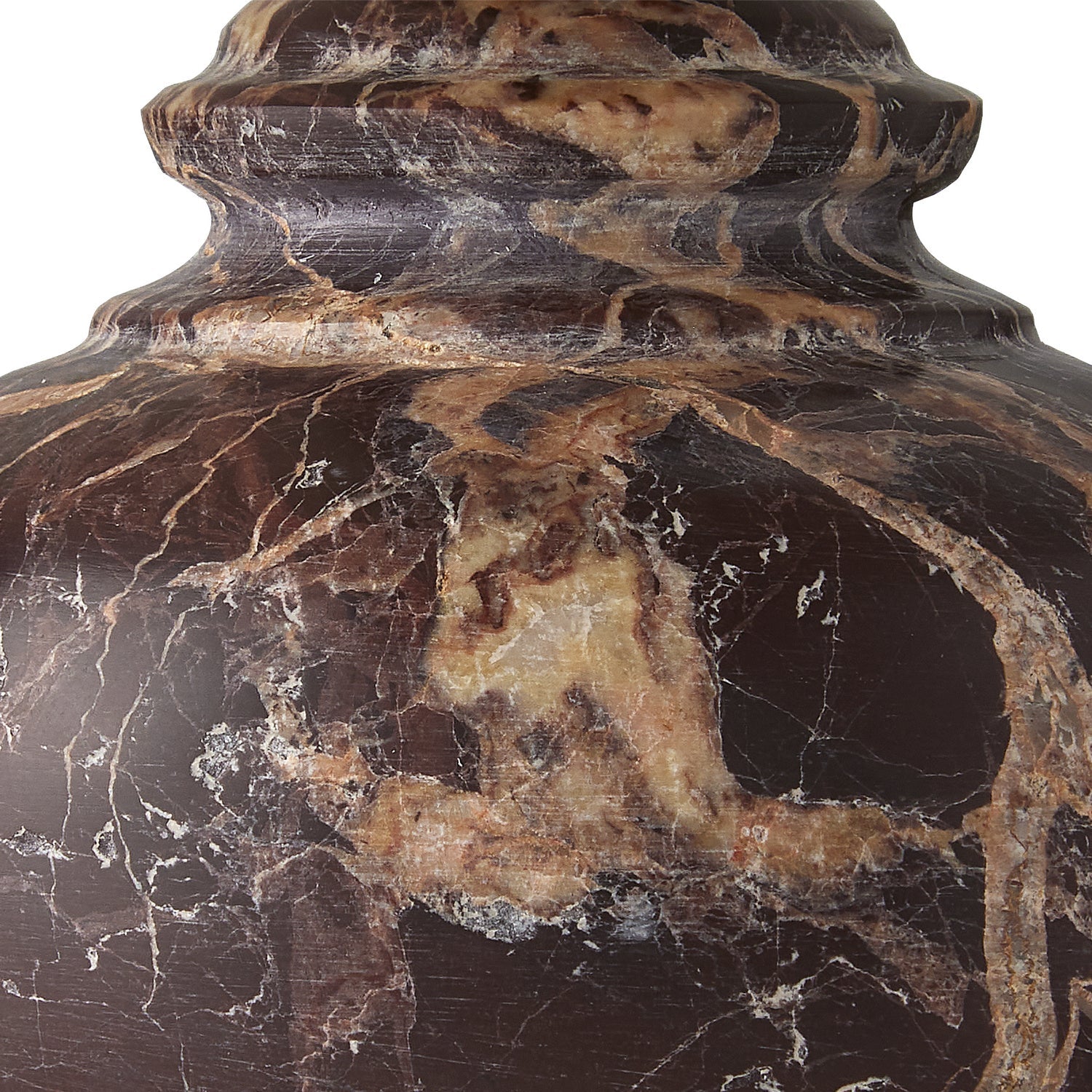 Currey and Company One Light Table Lamp from the Piccolo Collection collection in Oxblood finish