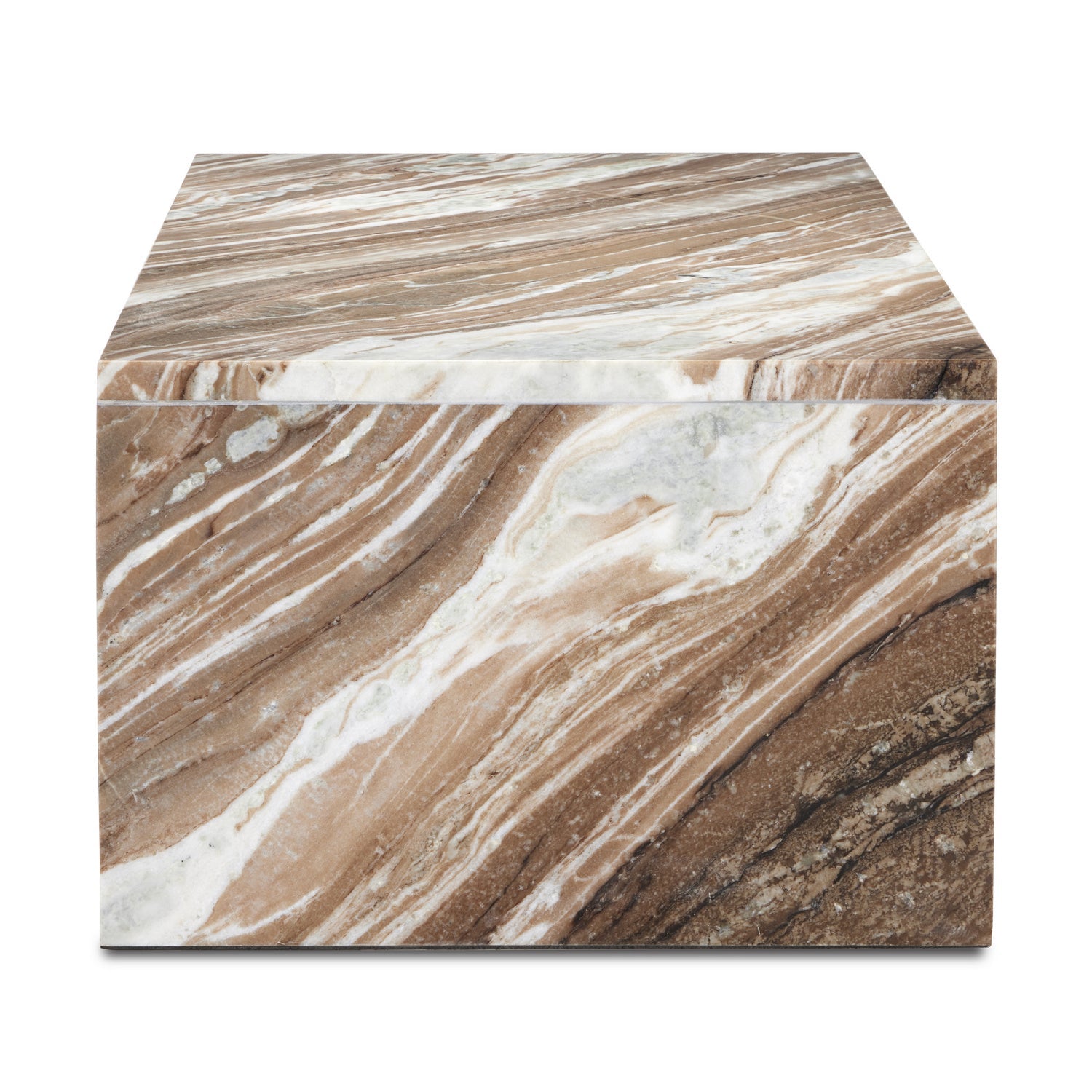 Currey and Company Cocktail Table from the Ryan collection in Brown Natural finish