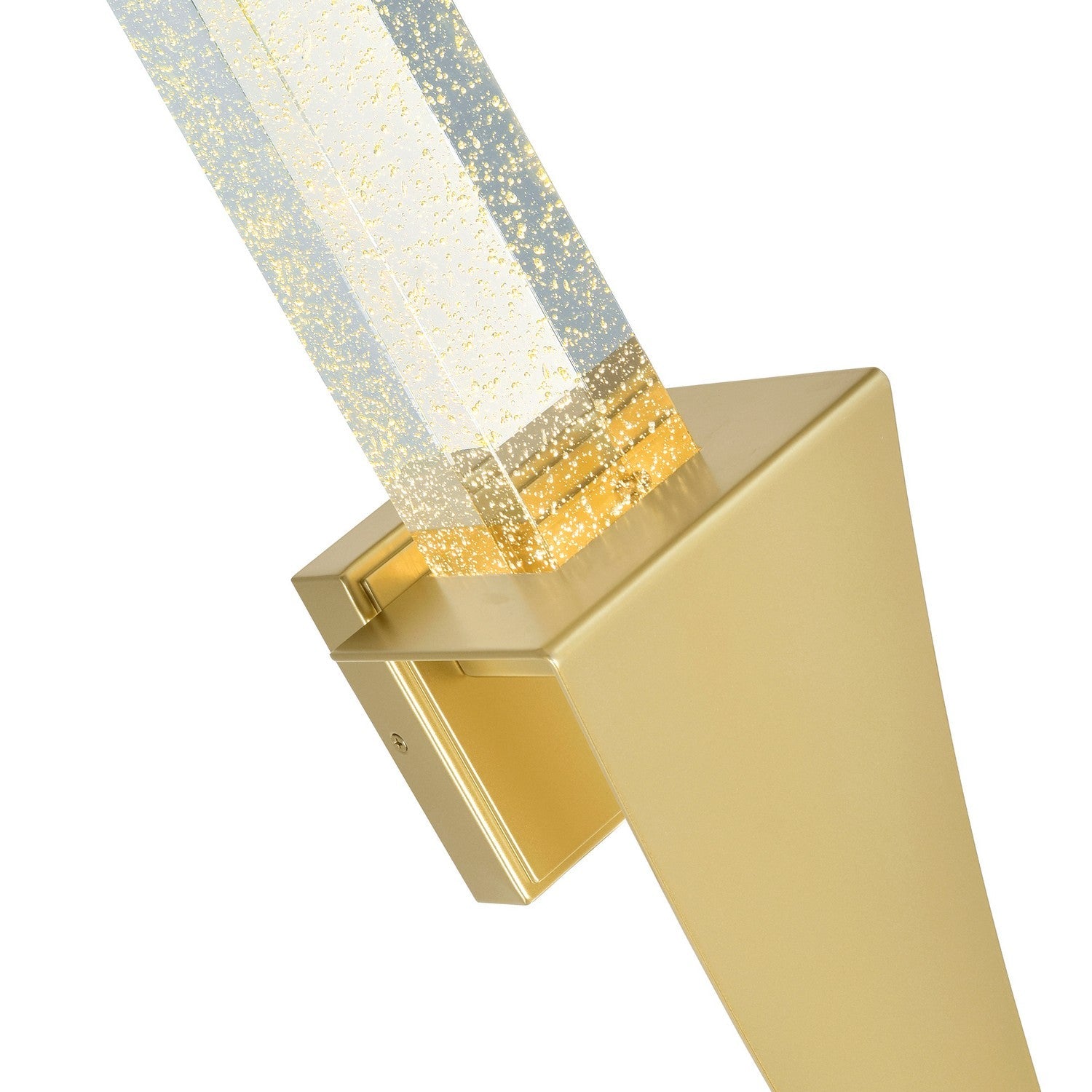 CWI Lighting LED Wall Sconce from the Catania collection in Satin Gold finish
