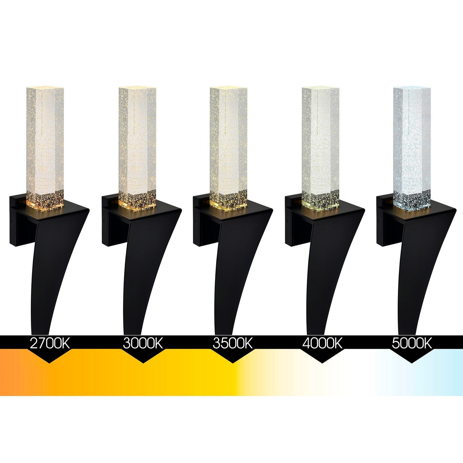 CWI Lighting LED Wall Sconce from the Catania collection in Black finish