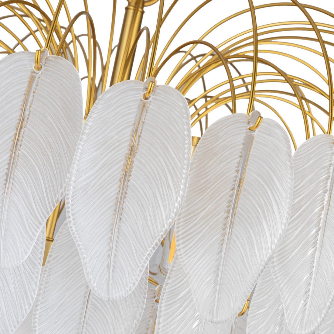 Artcraft 19 Light Chandelier from the Alessia collection in Brushed Brass finish