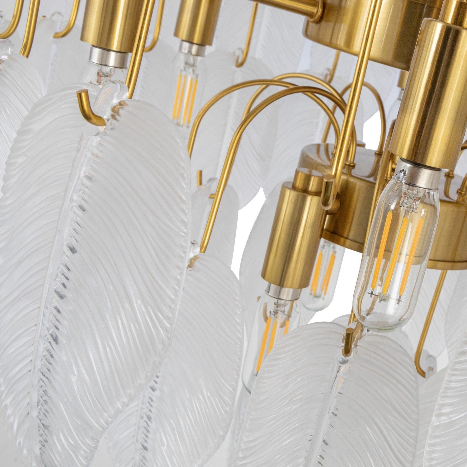 Artcraft 24 Light Chandelier from the Alessia collection in Brushed Brass finish