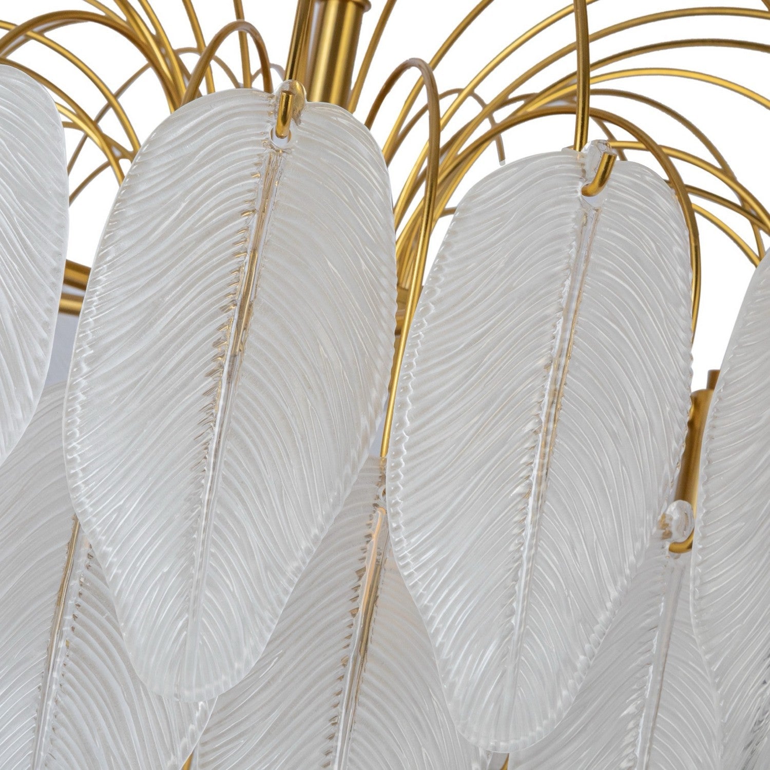 Artcraft 24 Light Chandelier from the Alessia collection in Brushed Brass finish