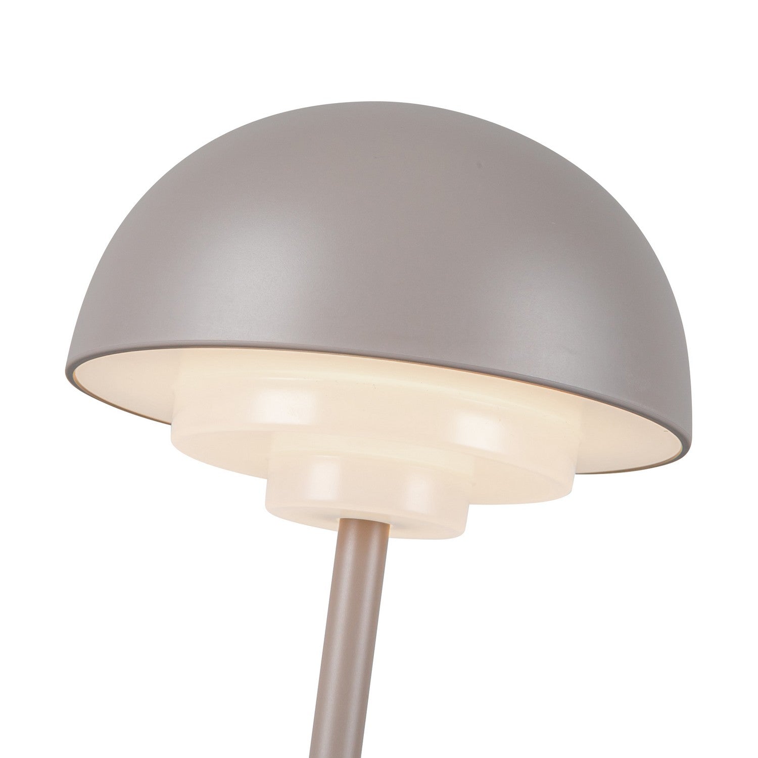 Kuzco Lighting LED Table Lamp from the Hinata collection in Moonstone Gray finish