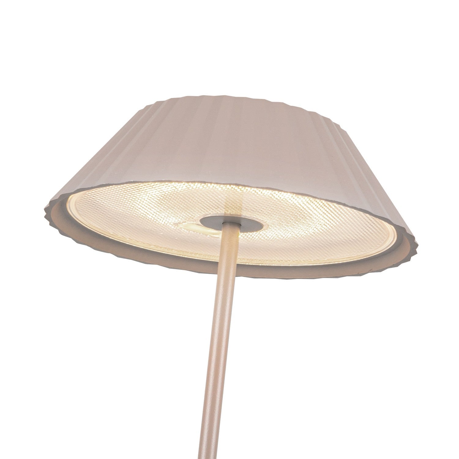 Kuzco Lighting LED Table Lamp from the Pela collection in Moonstone Gray finish