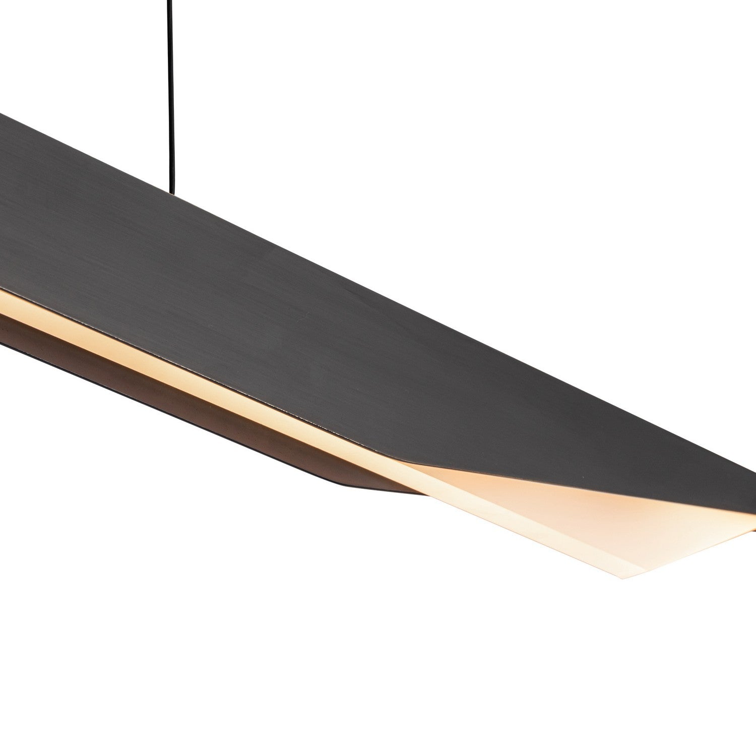 Kuzco Lighting LED Pendant from the Tachi collection in Urban Bronze finish