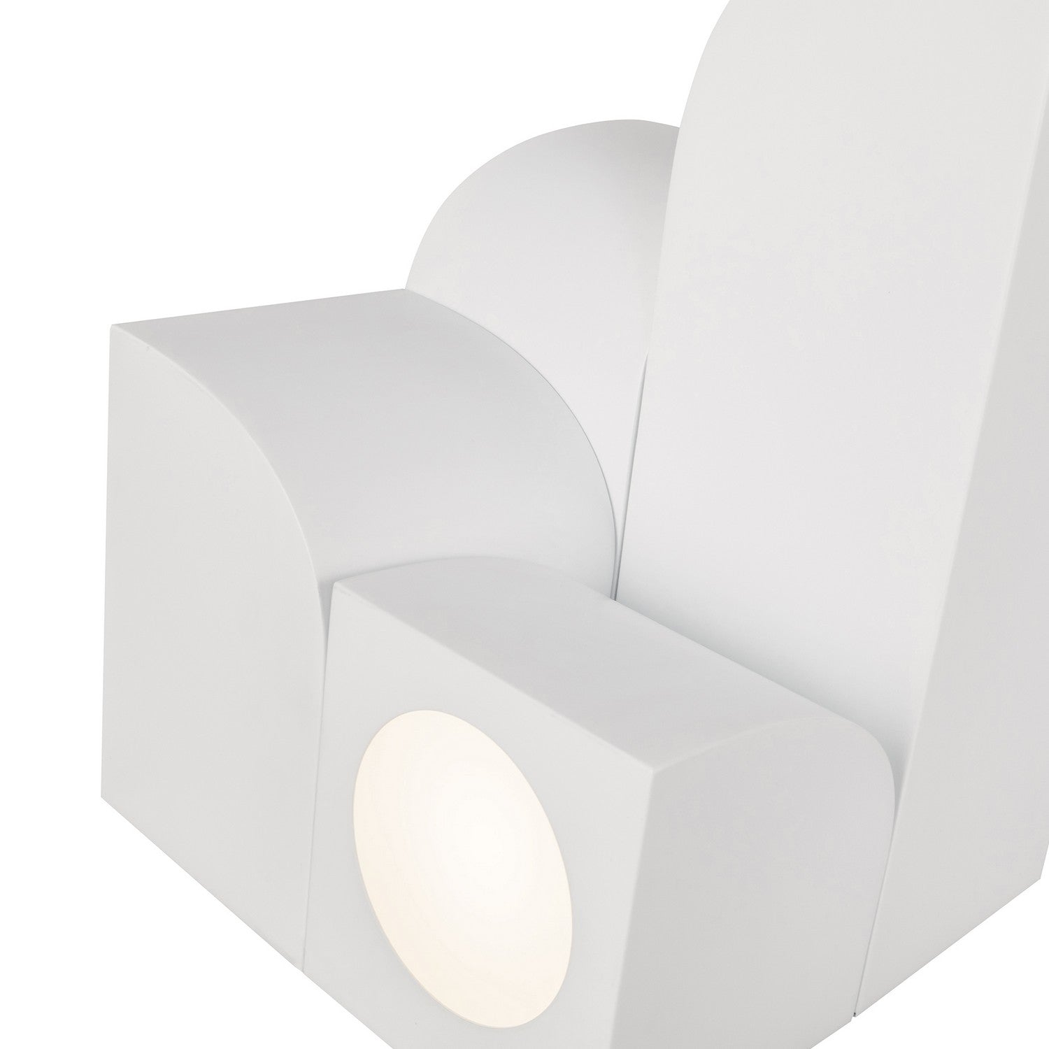 Kuzco Lighting LED Table Lamp from the Gypsum collection in White finish