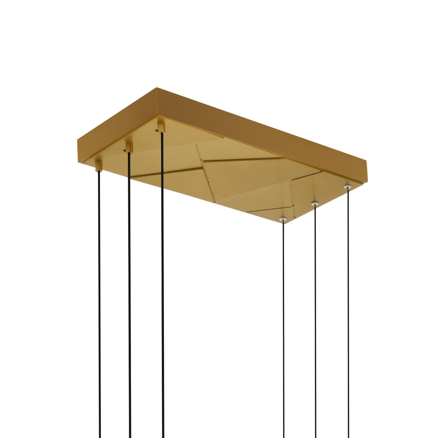 CWI Lighting LED Chandelier from the Saber collection in Brass finish