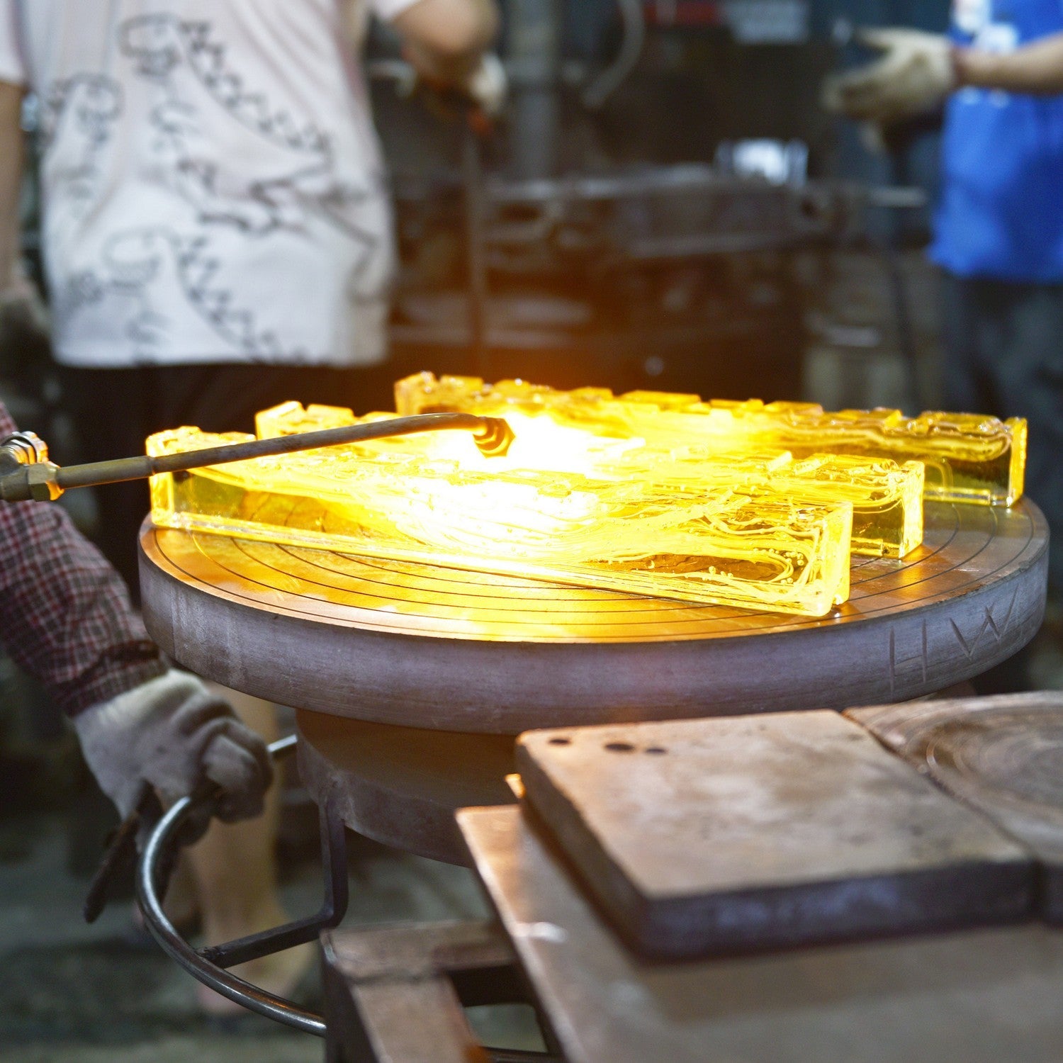 CWI Lighting LED Chandelier from the Saber collection in Brass finish