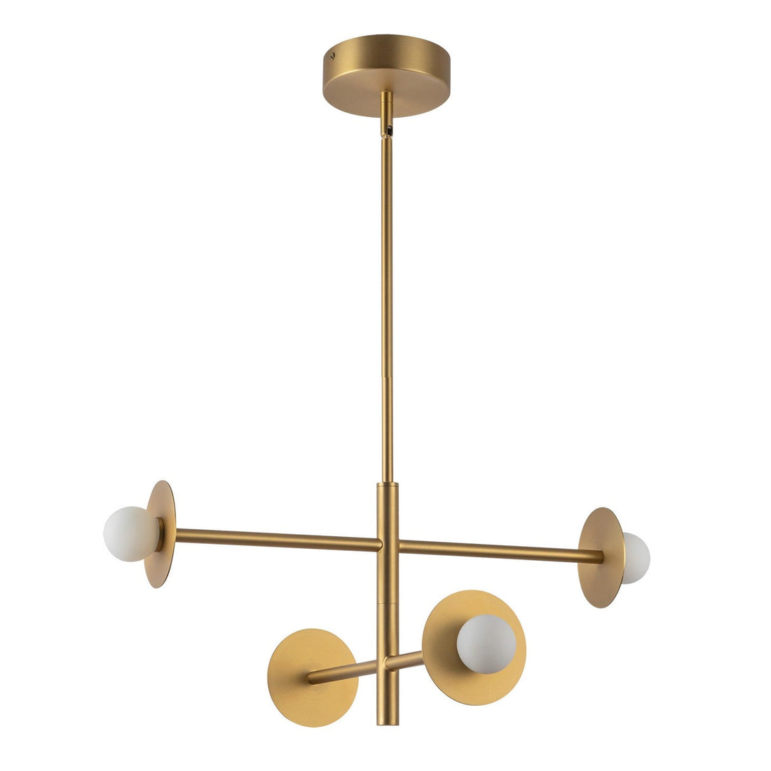 Kuzco Lighting LED Chandelier from the Elixir collection in Brushed Gold finish