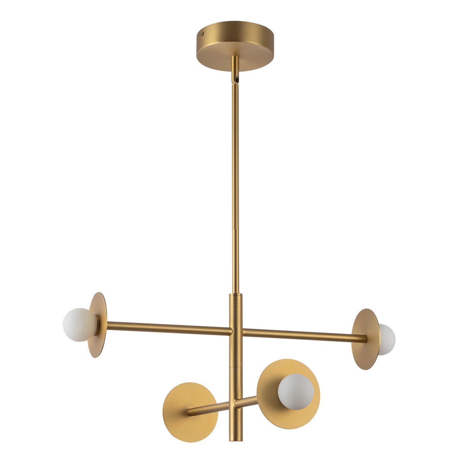 Kuzco Lighting LED Chandelier from the Elixir collection in Brushed Gold finish