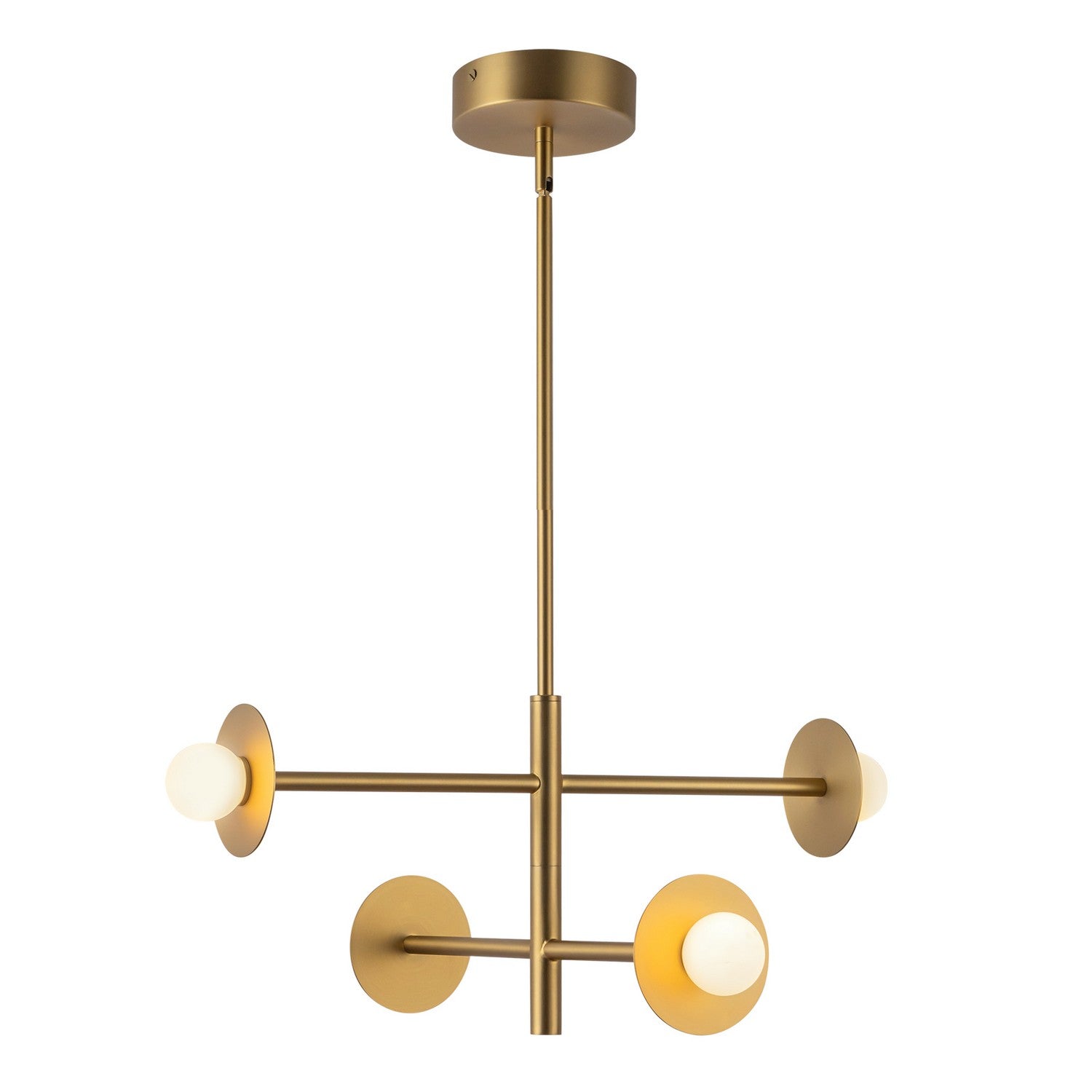 Kuzco Lighting LED Chandelier from the Elixir collection in Brushed Gold finish