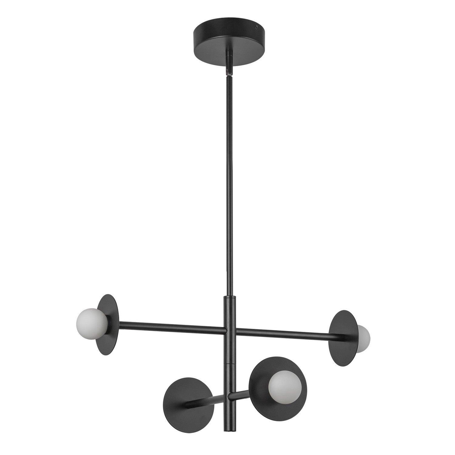 Kuzco Lighting LED Chandelier from the Elixir collection in Black finish