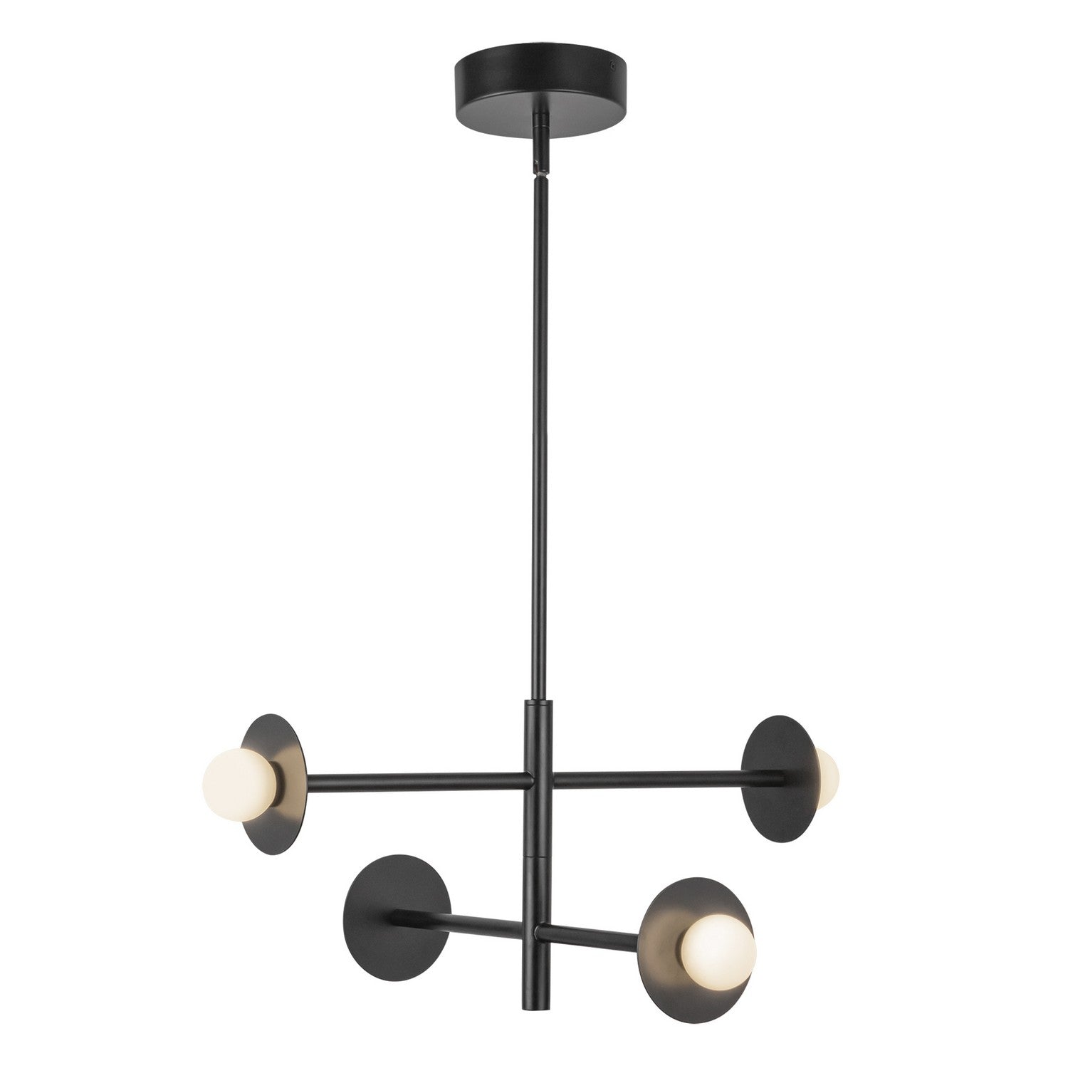 Kuzco Lighting LED Chandelier from the Elixir collection in Black finish