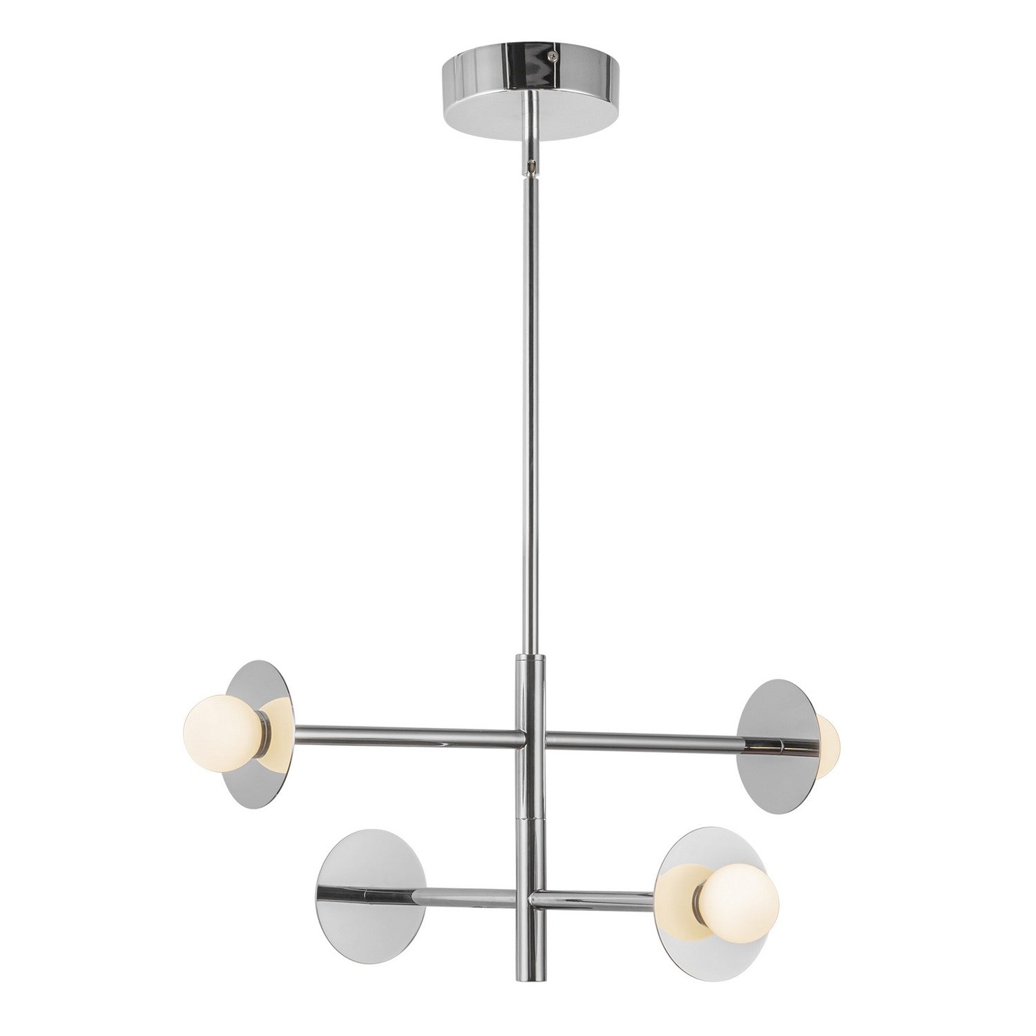 Kuzco Lighting LED Chandelier from the Elixir collection in Chrome finish