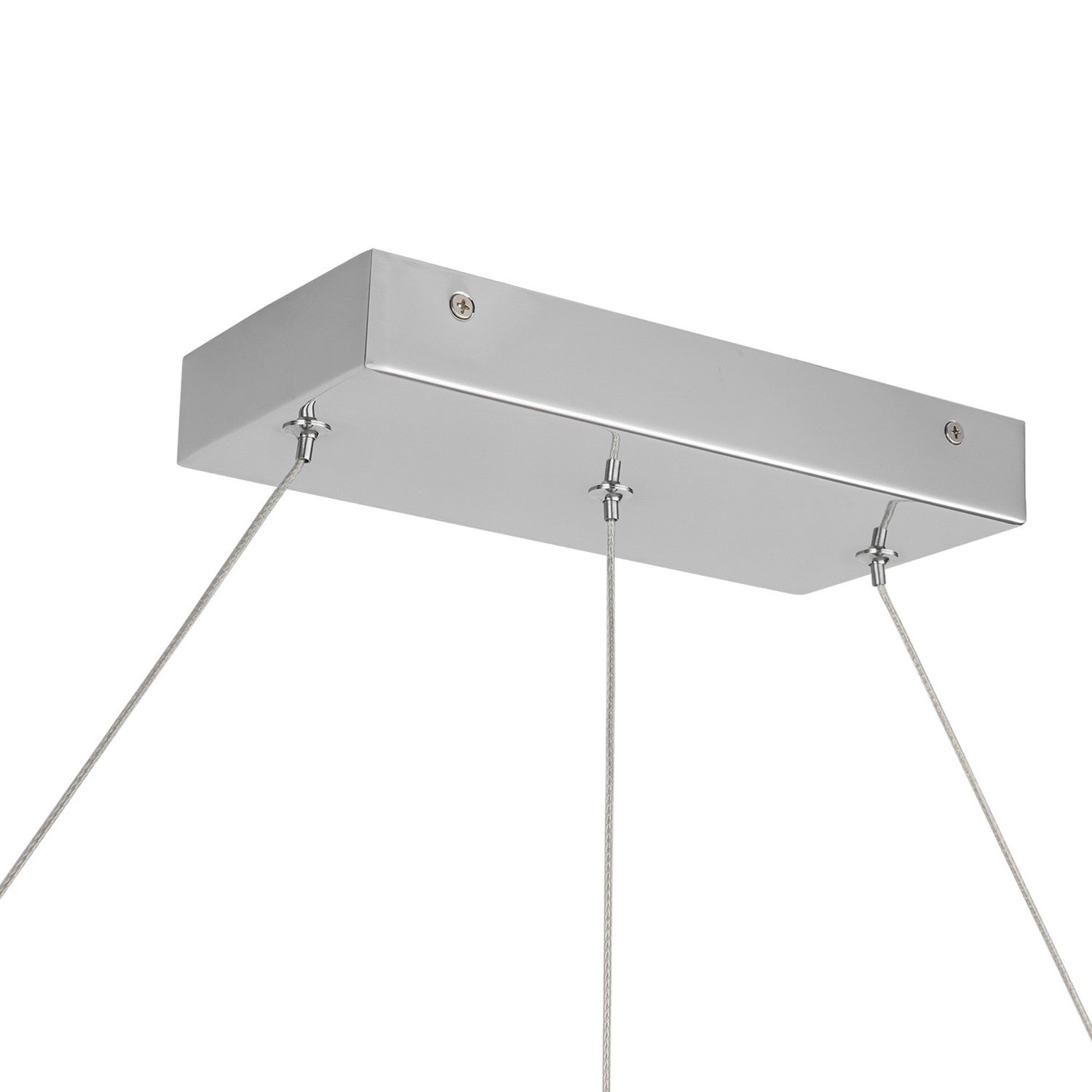 Kuzco Lighting LED Linear Pendant from the Elixir collection in Chrome finish