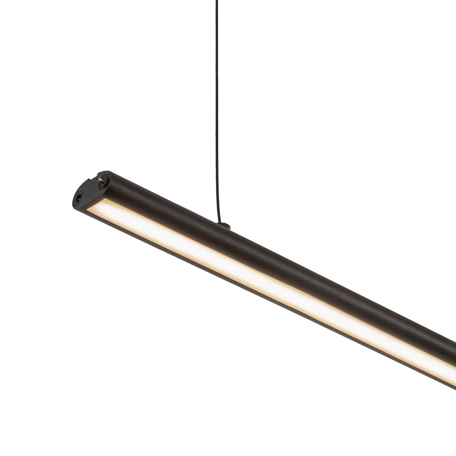 Kuzco Lighting LED Linear Pendant from the Thread collection in Black finish