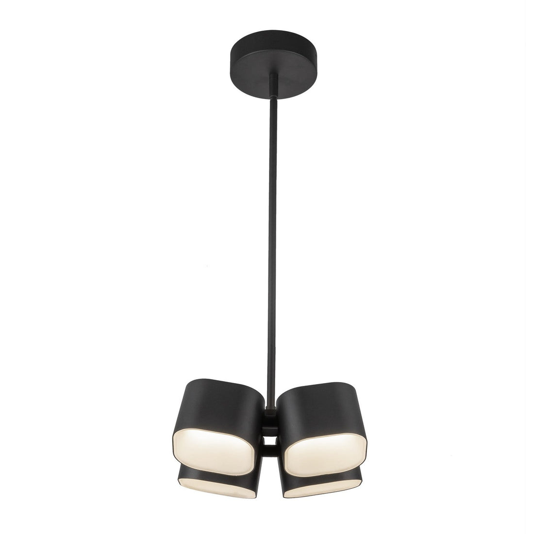 Kuzco Lighting LED Pendant from the Arena collection in Black finish