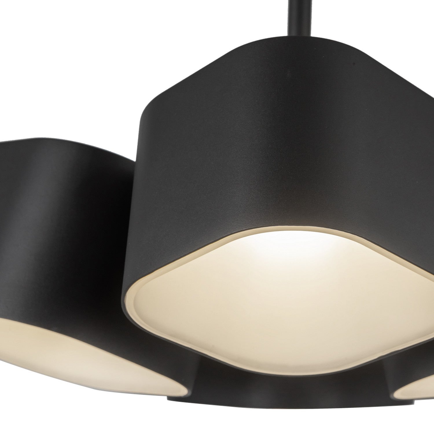 Kuzco Lighting LED Pendant from the Arena collection in Black finish