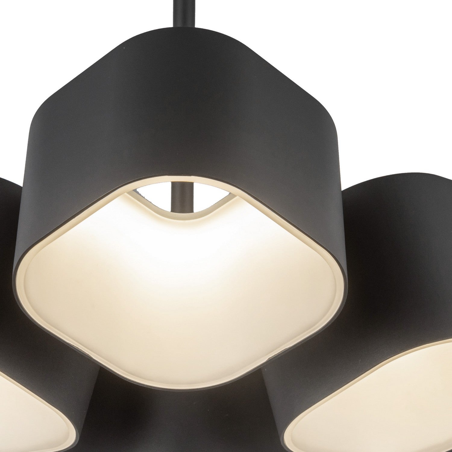 Kuzco Lighting LED Pendant from the Arena collection in Black finish