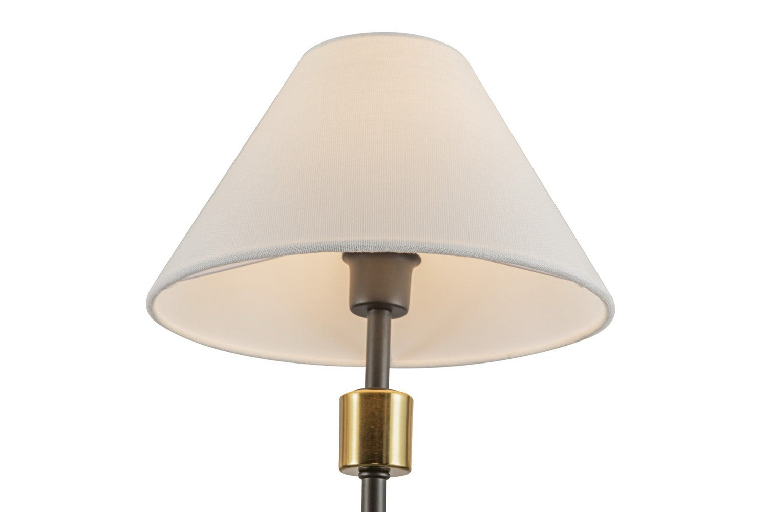 Artcraft Eight Light Chandelier from the Providence collection in Black, Brushed Brass finish