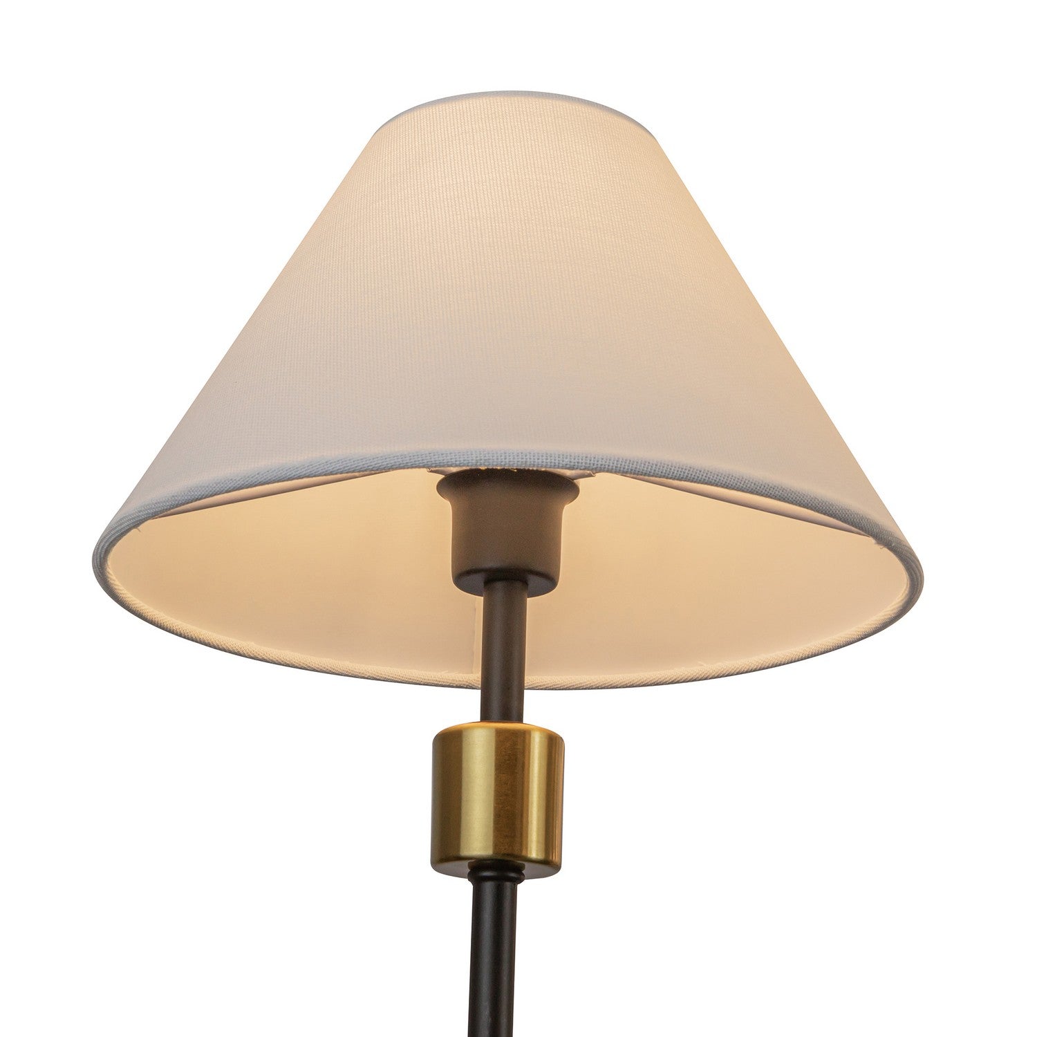 Artcraft 15 Light Chandelier from the Providence collection in Black, Brushed Brass finish