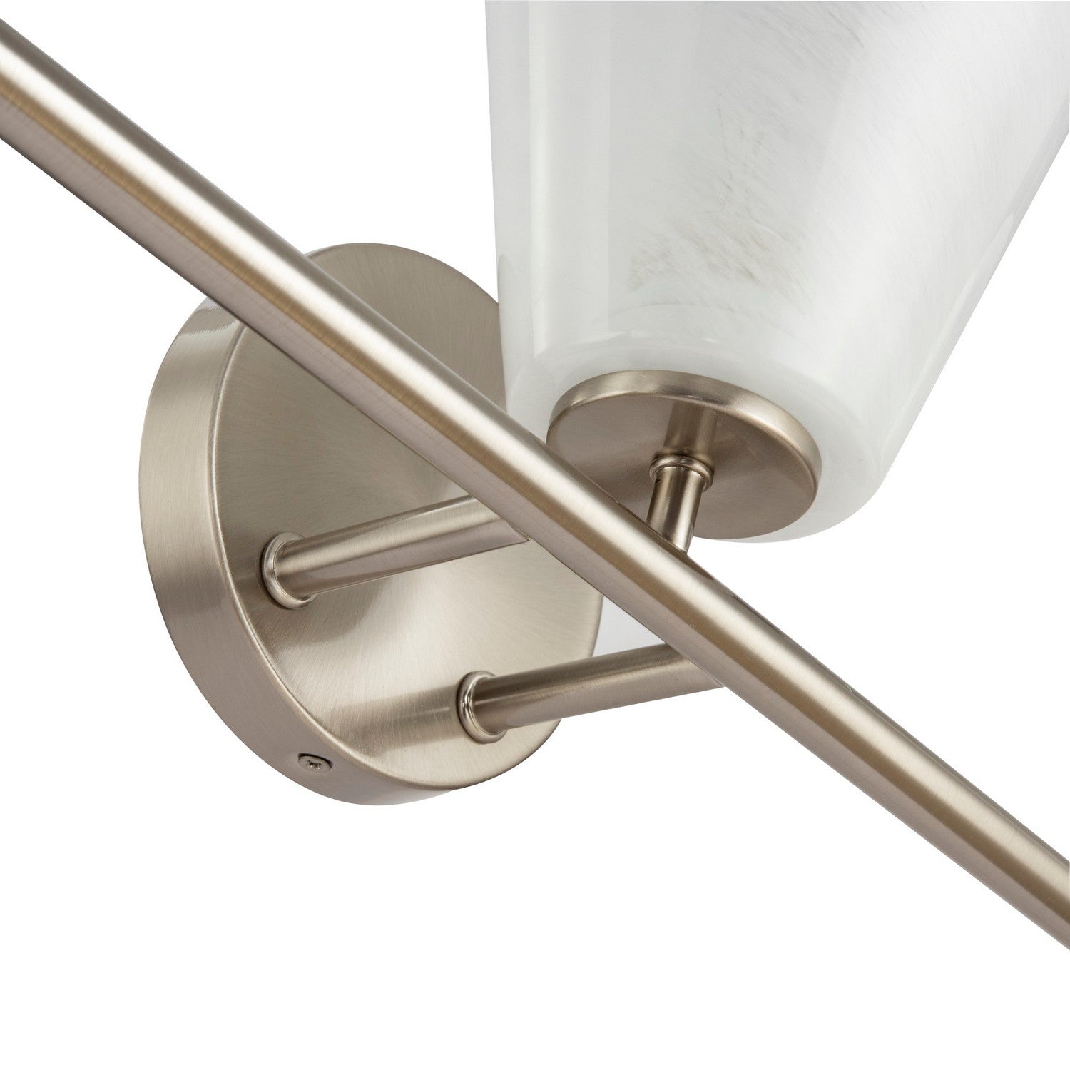 Artcraft Three Light Bathroom Vanity from the Brooke collection in Brushed Nickel finish