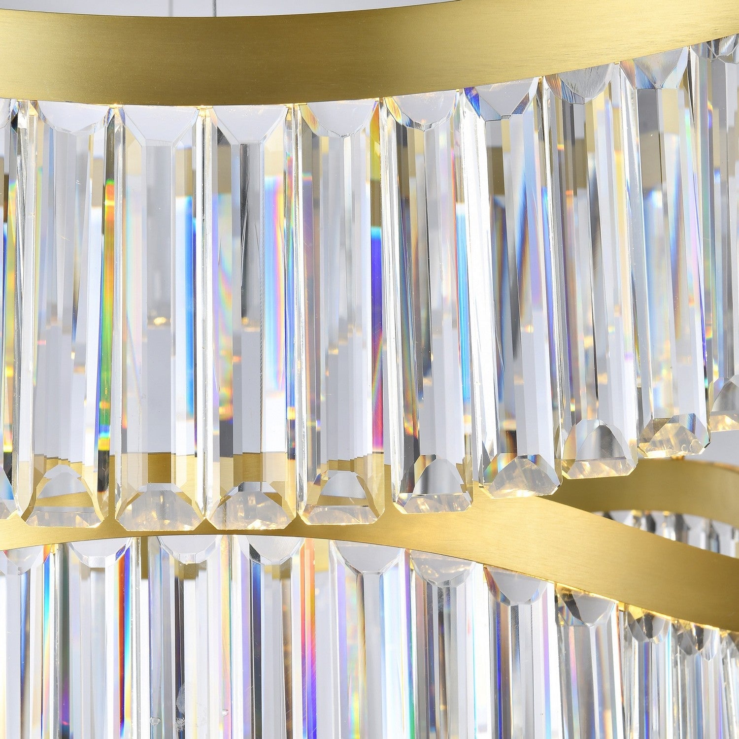 Artcraft LED Chandelier from the Jules collection in Brass finish