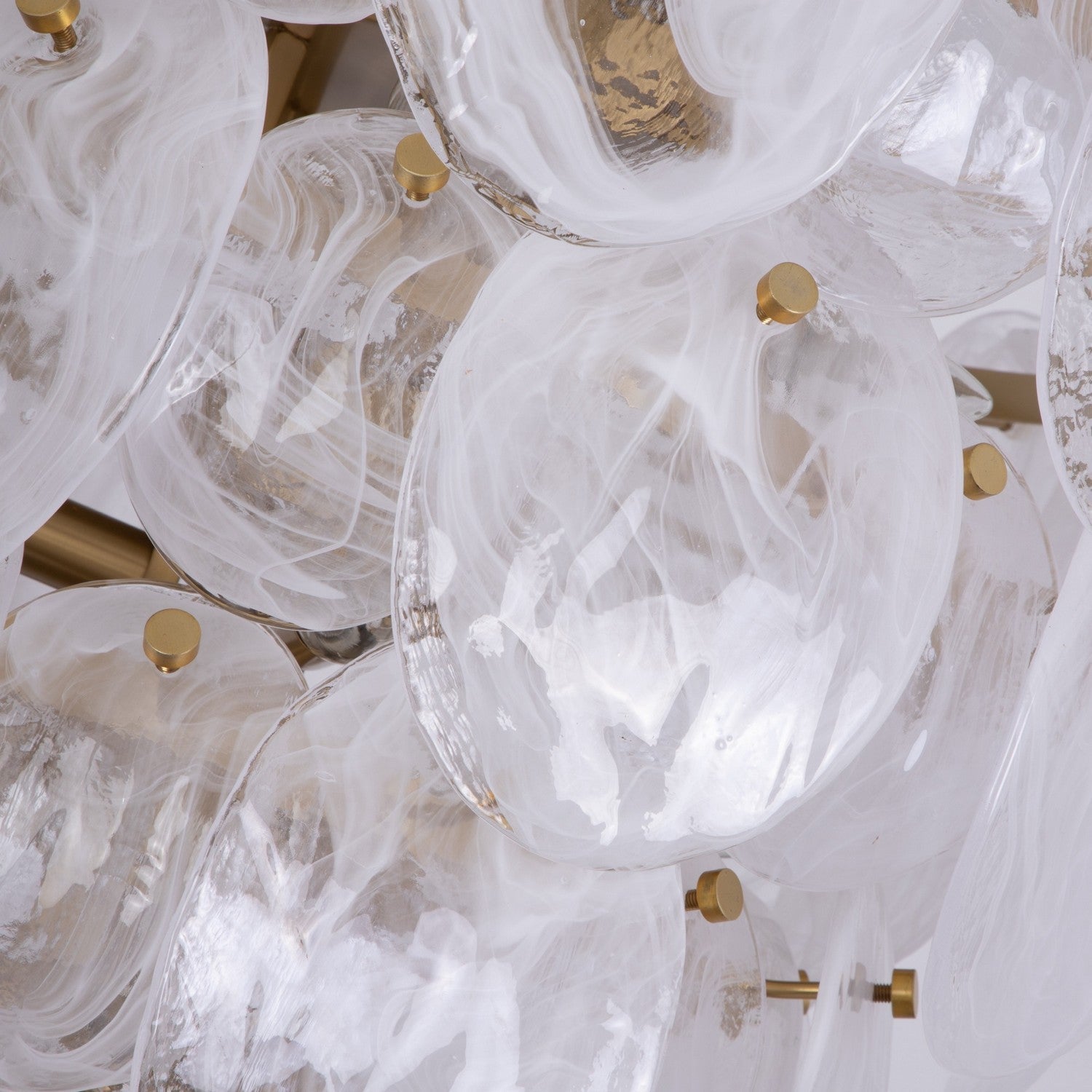 Artcraft 13 Light Chandelier from the Lily collection in Brushed Brass finish