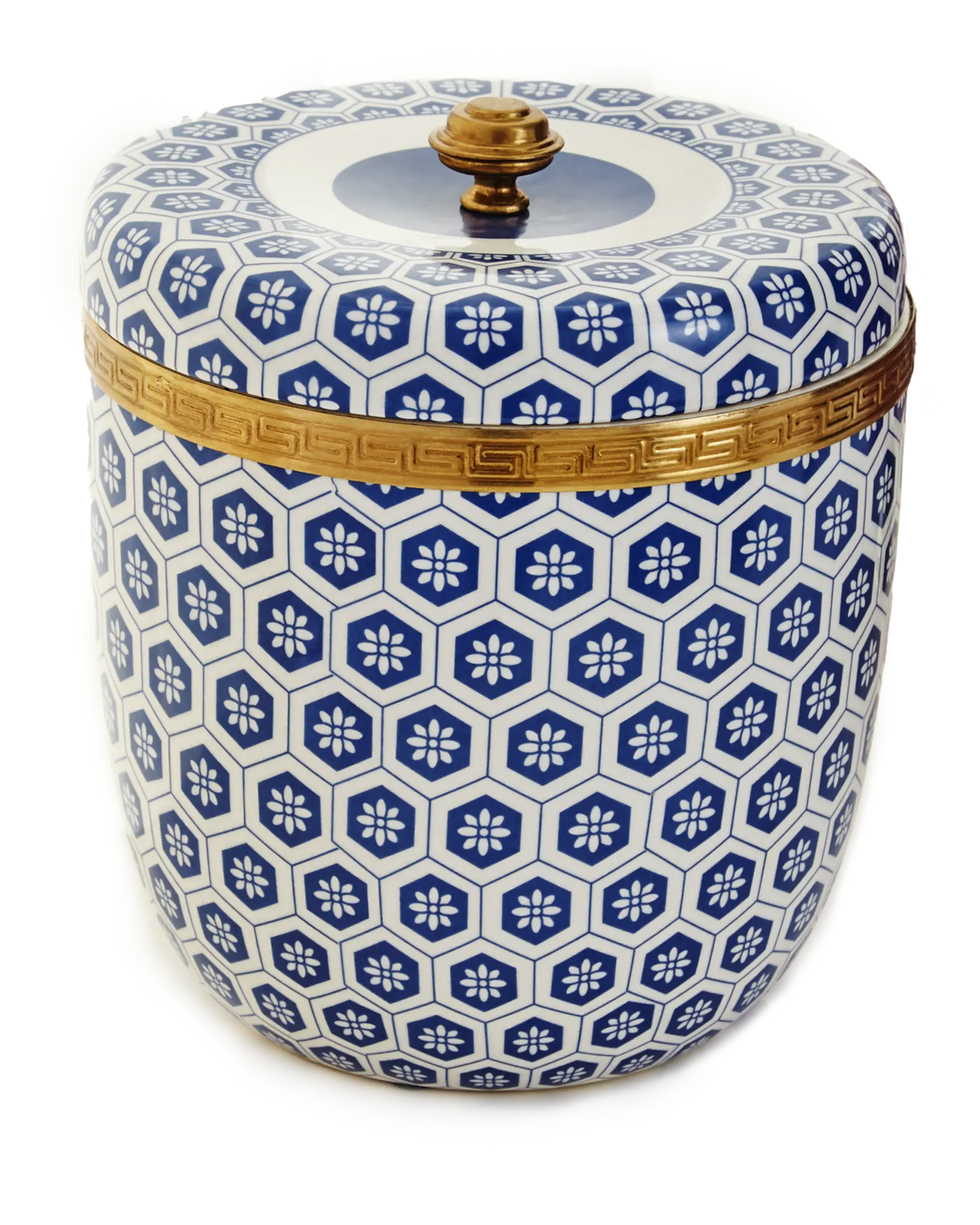 Kenilworth Blue Round Box