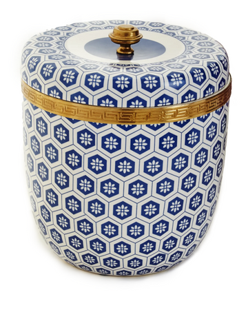 Kenilworth Blue Round Box